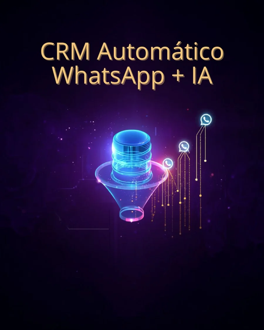 CRM automático WhatsApp leads IA